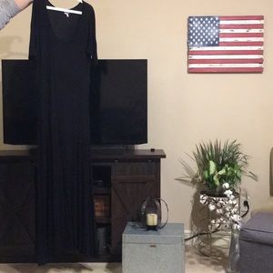 LuLaRoe Ana worn once solid black!